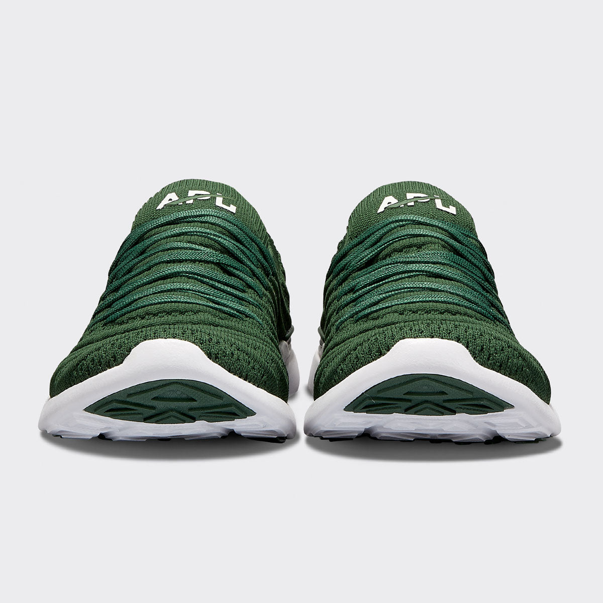 Women's TechLoom Wave Dark Green / White