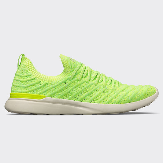 Women's TechLoom Wave Energy / Green / Pristine