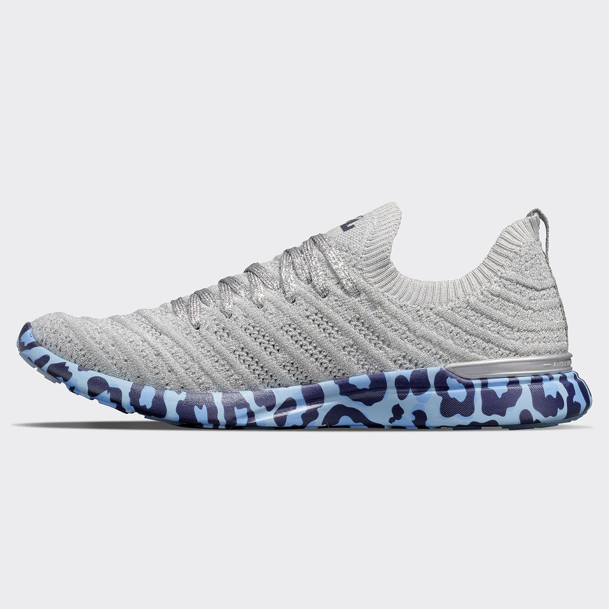 Women's TechLoom Wave Metallic Silver / Ice Blue / Leopard