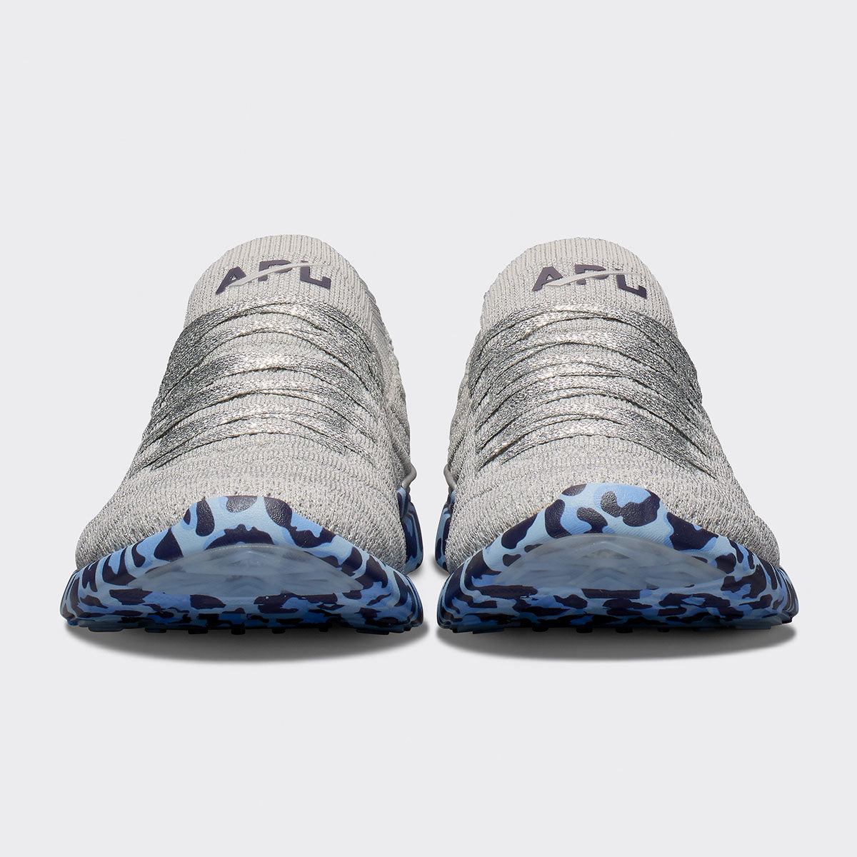 Women's TechLoom Wave Metallic Silver / Ice Blue / Leopard