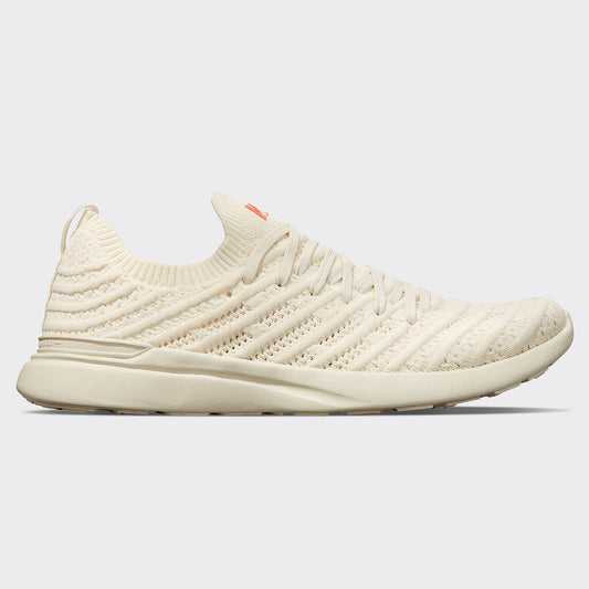 Women's TechLoom Wave Pristine / Impulse Red