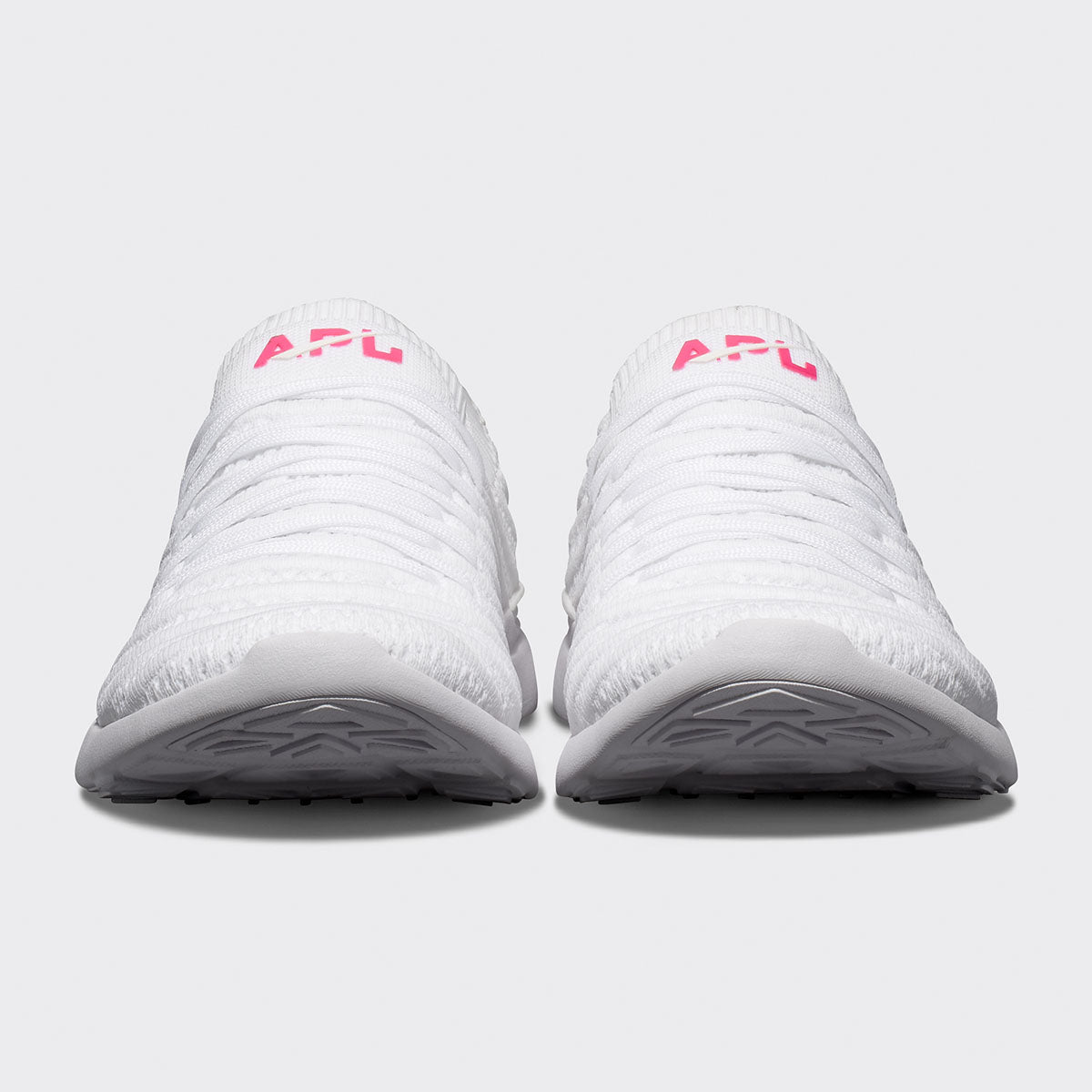 Women's TechLoom Wave White / Neon Pink